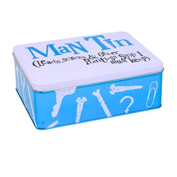 Rectangle Aluminium Storage Tin