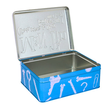 Rectangle Aluminium Storage Tin