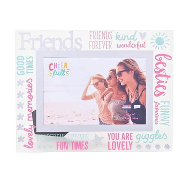 6x4 Freestanding Glass Photo Frame
