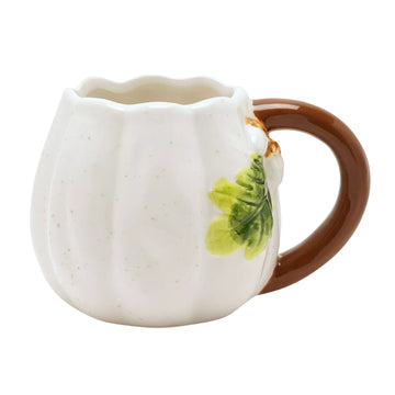 2Pcs Pumpkin Shaped Country Living 430ml Coffee Mug