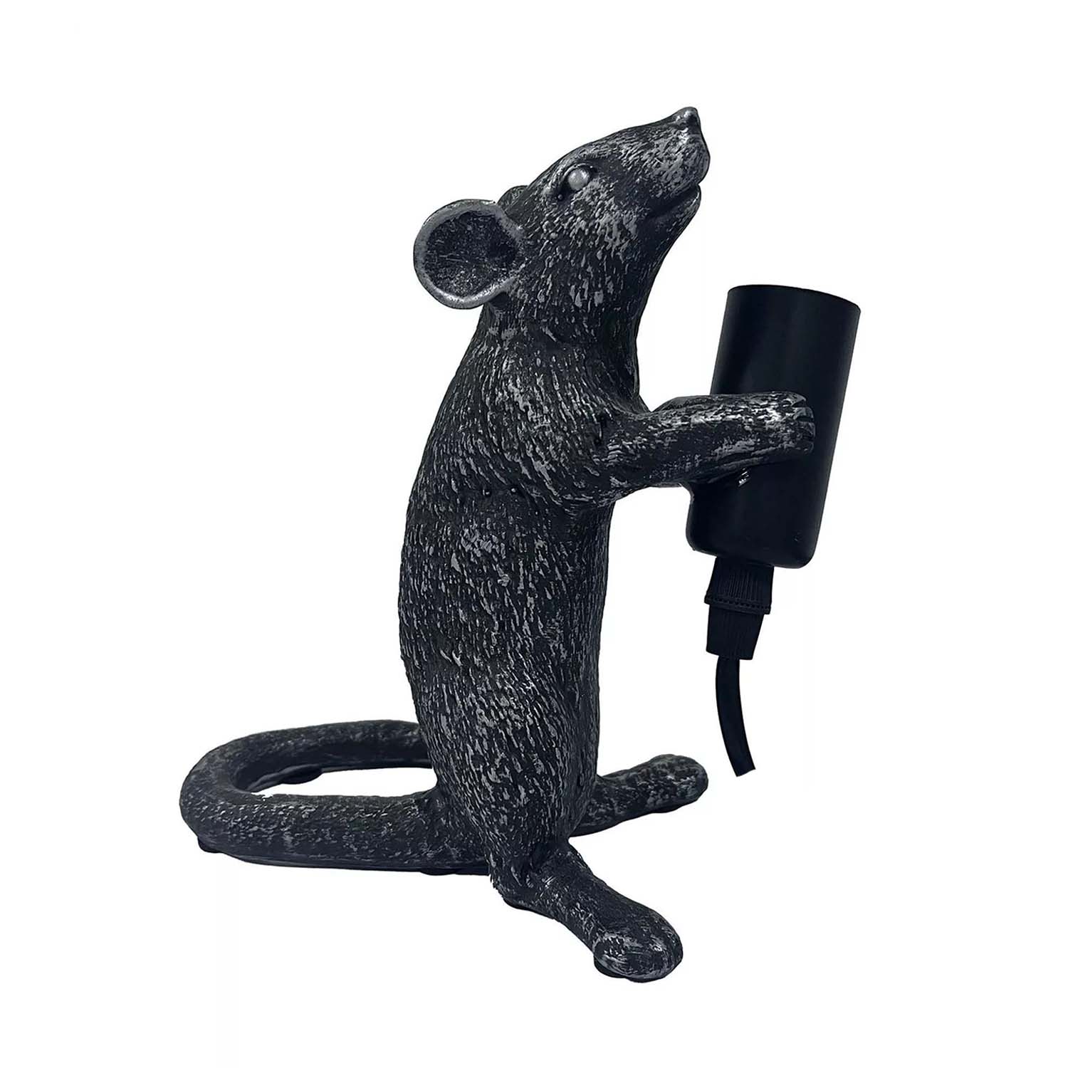 18cm HESTIA Mouse with Bulb Lamp