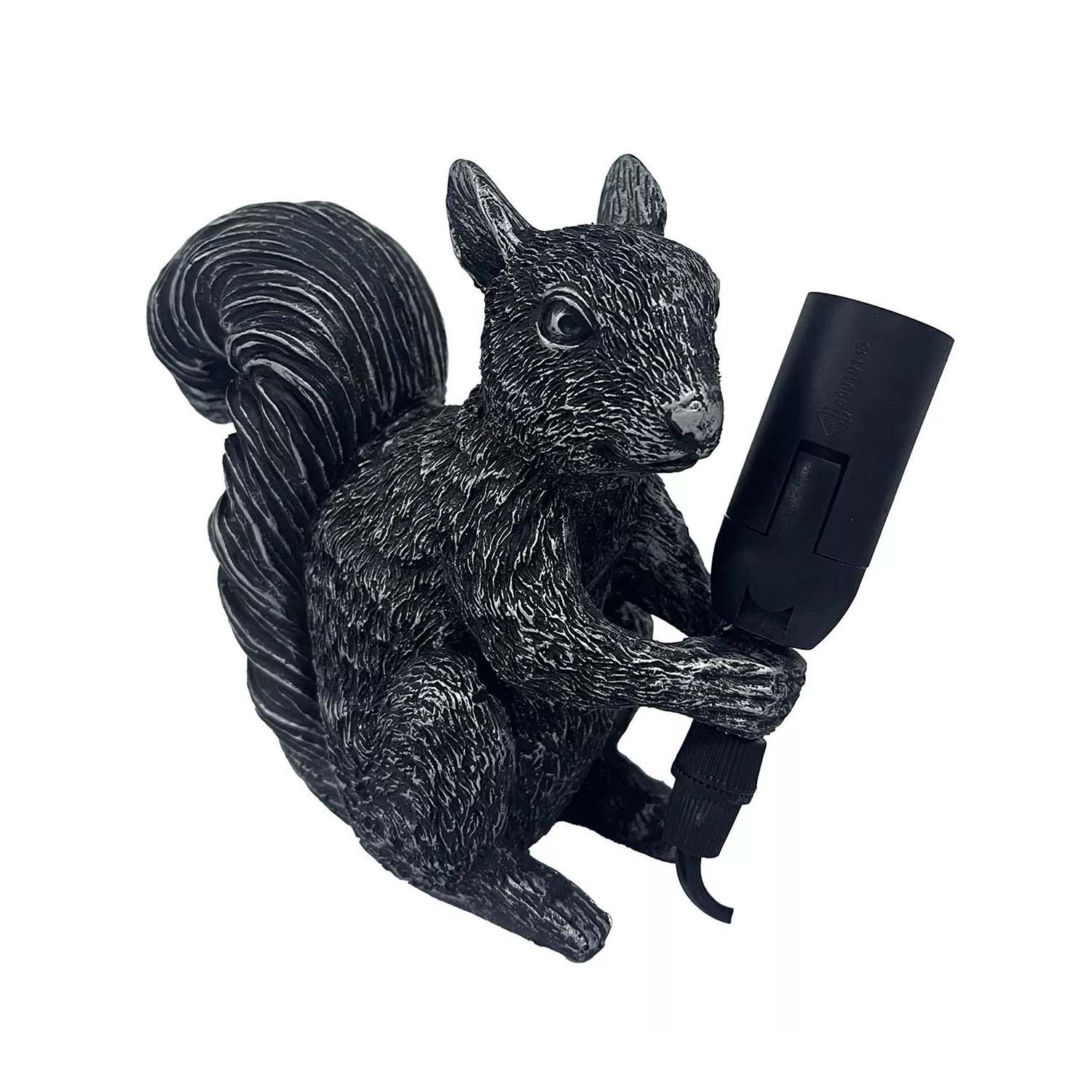 16cm HESTIA Squirrel with Bulb Lamp