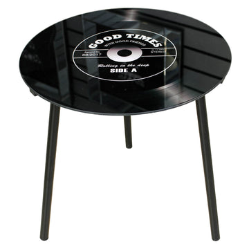 Musicology Retro Record Table Desk 40 Cm