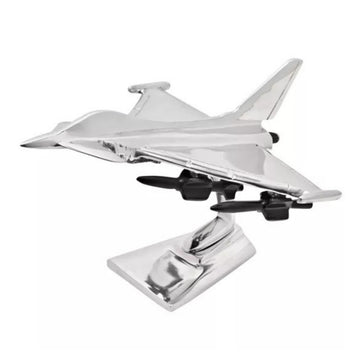 9" Aluminium Military Heritage Typhoon Aircraft Model Plane