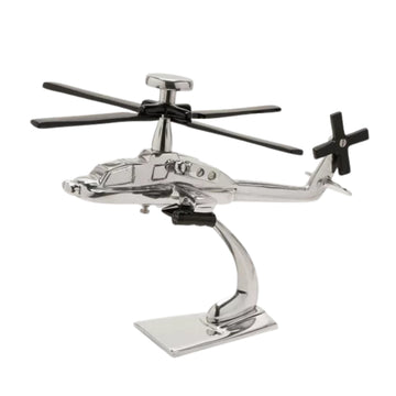 12" Metal Apache Model Helicopter
