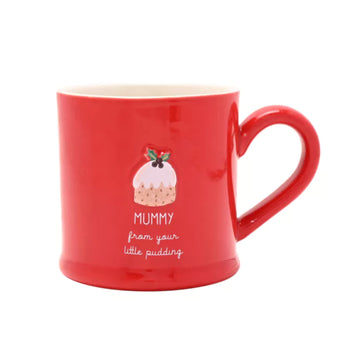 Mummy Embossed 300ml Christmas Mug