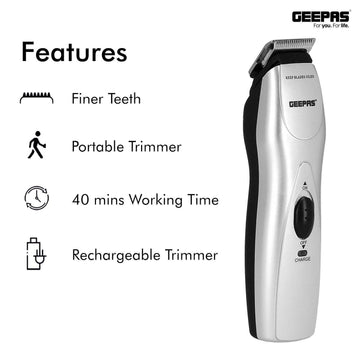 3W Rechargeable Electric Cordless Hair Clipper