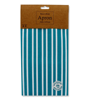 Butcher Stripe Waterproof Aprons - Green
