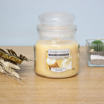 Yankee Candle Jar Vanilla Frosting Scent 340g