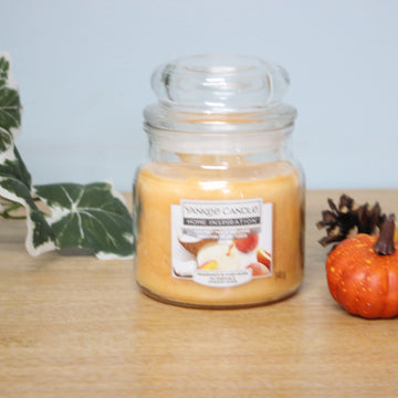 Coconut Peach Yankee Scented Candle Jar