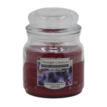 Just Picked Berries Yankee Scented Candle Jar