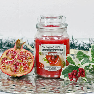 Yankee Candle Jar Large 538g Rosemary & Pomegranate