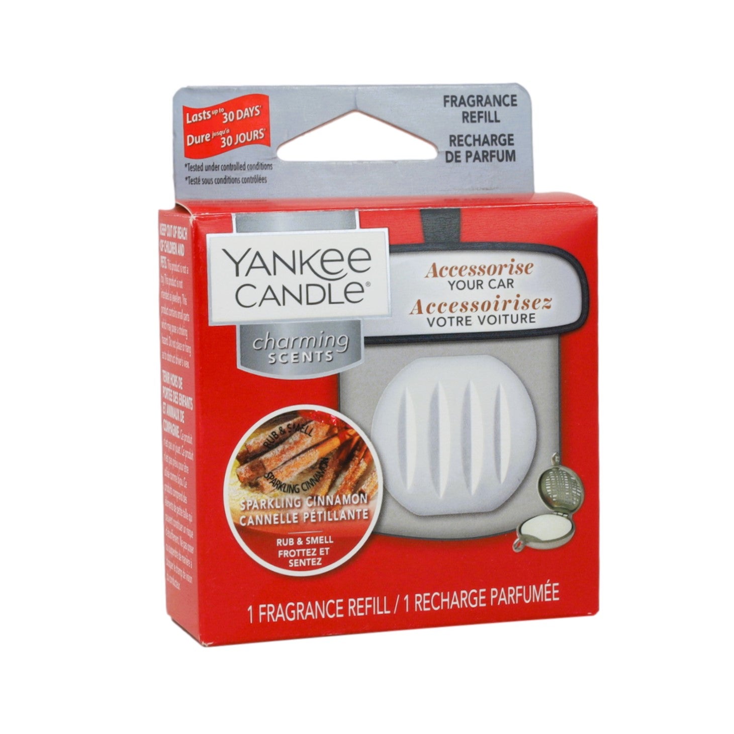 Yankee Candle Sparkling Cinnamon Scented Candle Refill
