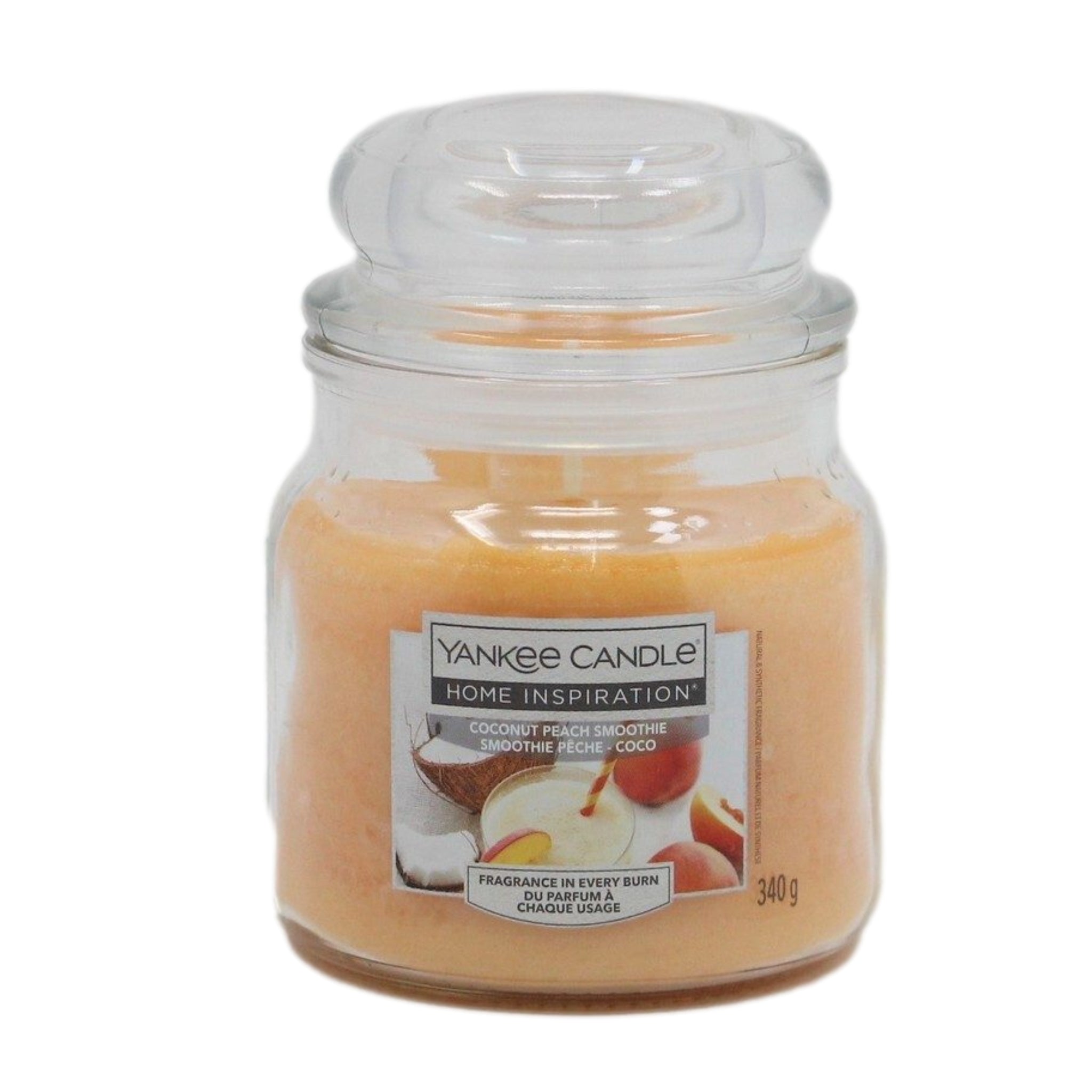 Yankee Candle Jar Coconut Peach Scent 340g