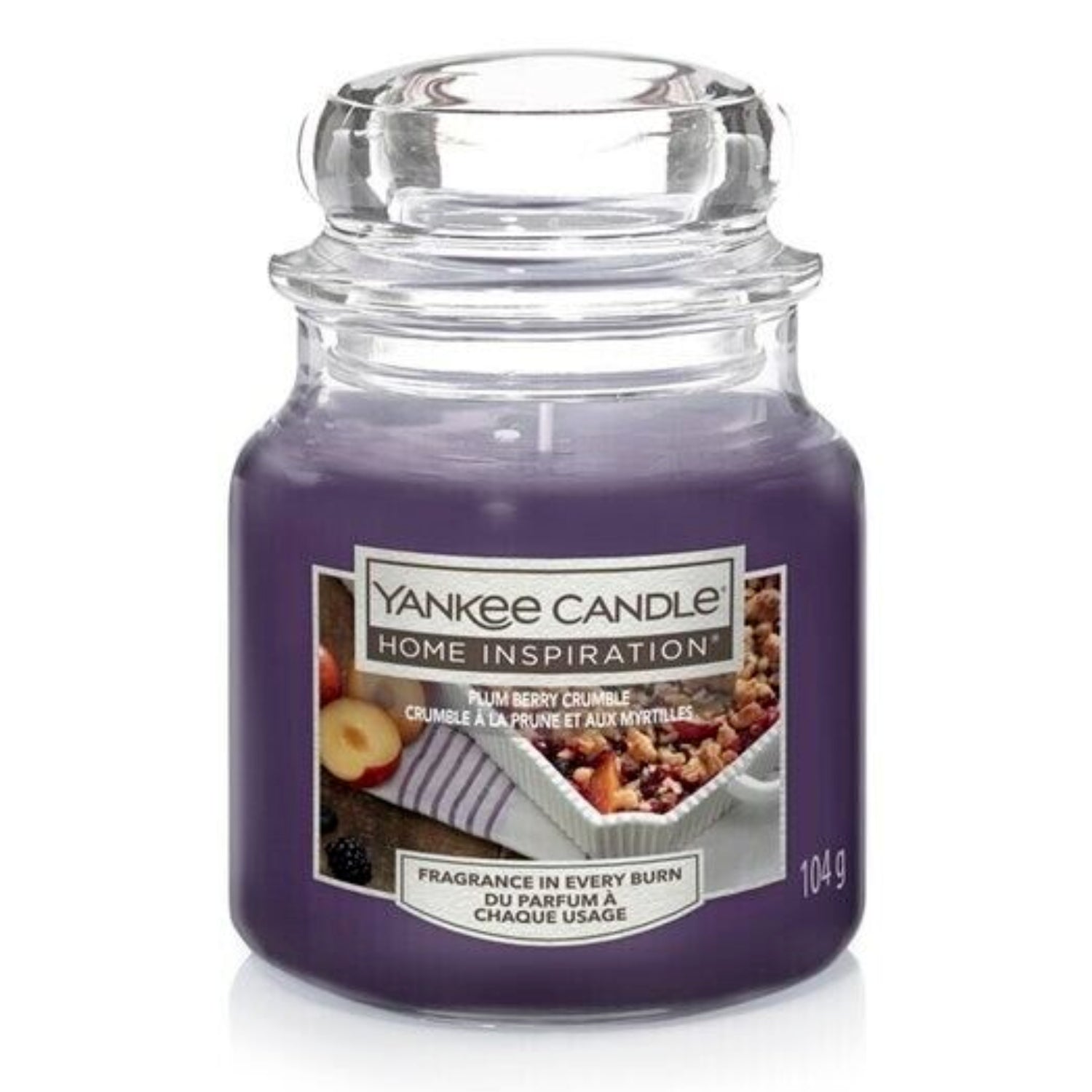 Plum Berry Crumble Yankee Scented Candle Jar