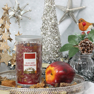 Yankee Scented Candle Red Apple Wreath 340g Tumbler