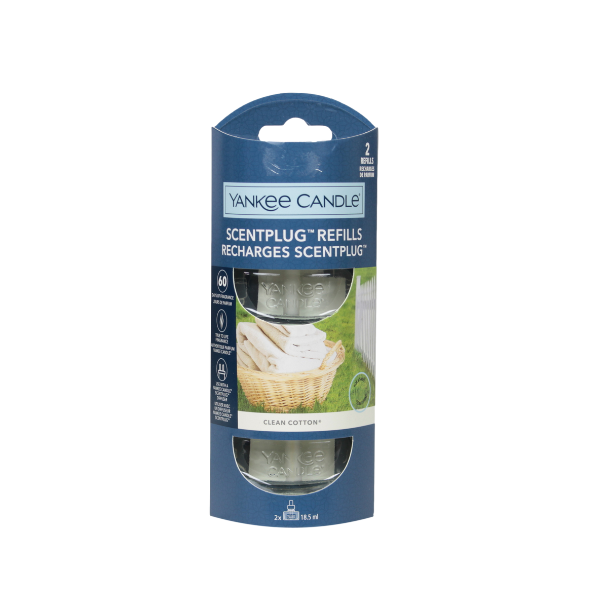Yankee Candle Clean Cotton Scent Plug Refills