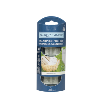 Yankee Candle Clean Cotton Scent Plug Refills