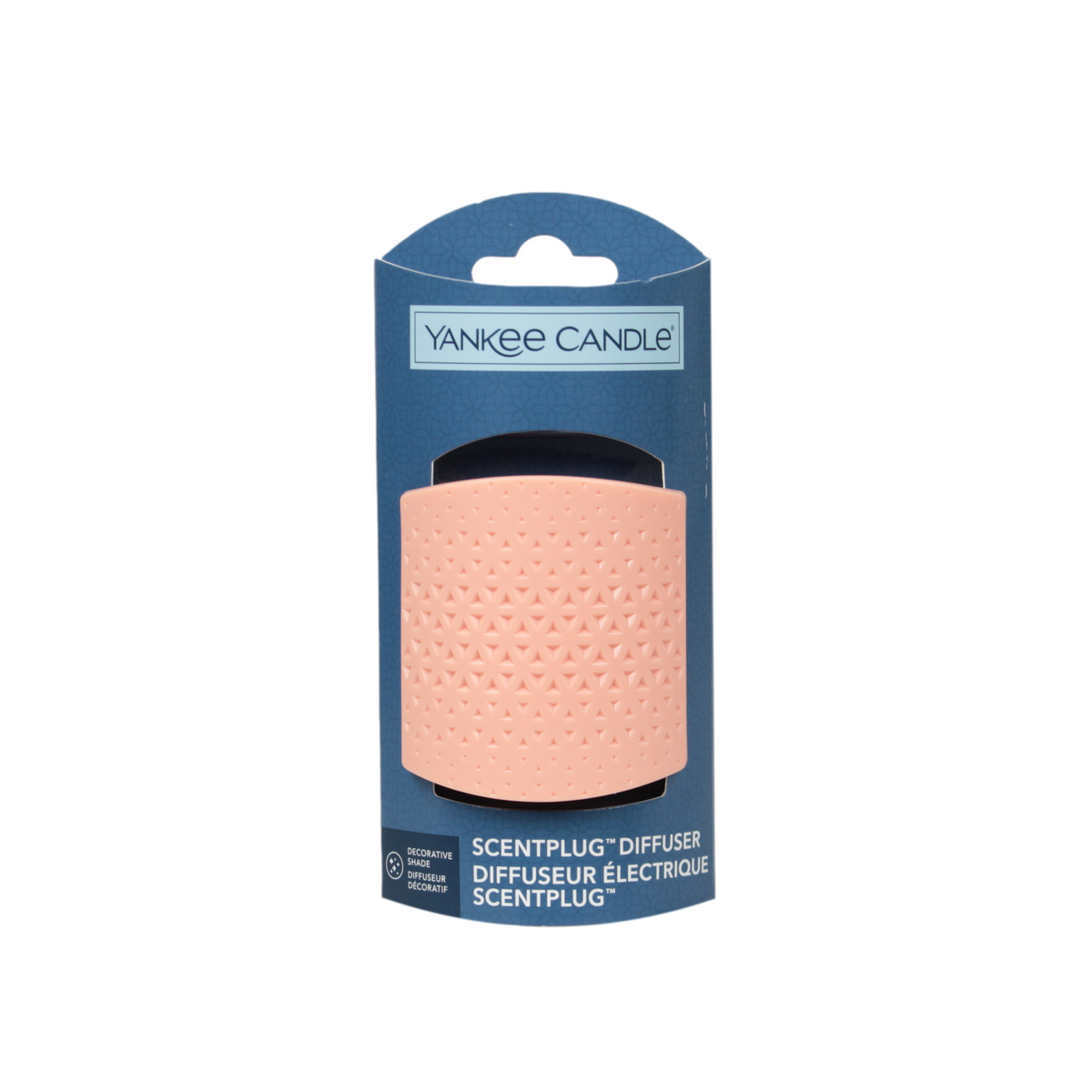 Blush Pink Triangle Design Air Freshner Scent Mains Plug