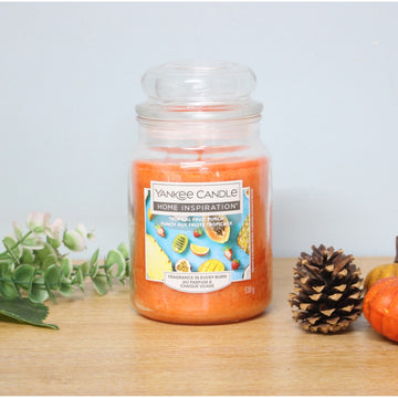 Yankee Candle Jar Tropical Fruit Punch Scent 538g
