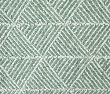 Luxury Geometric Sofa Throw Pistachio Green 50x60"