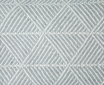 Luxury Geometric Sofa Throw Silver Grey 50x60