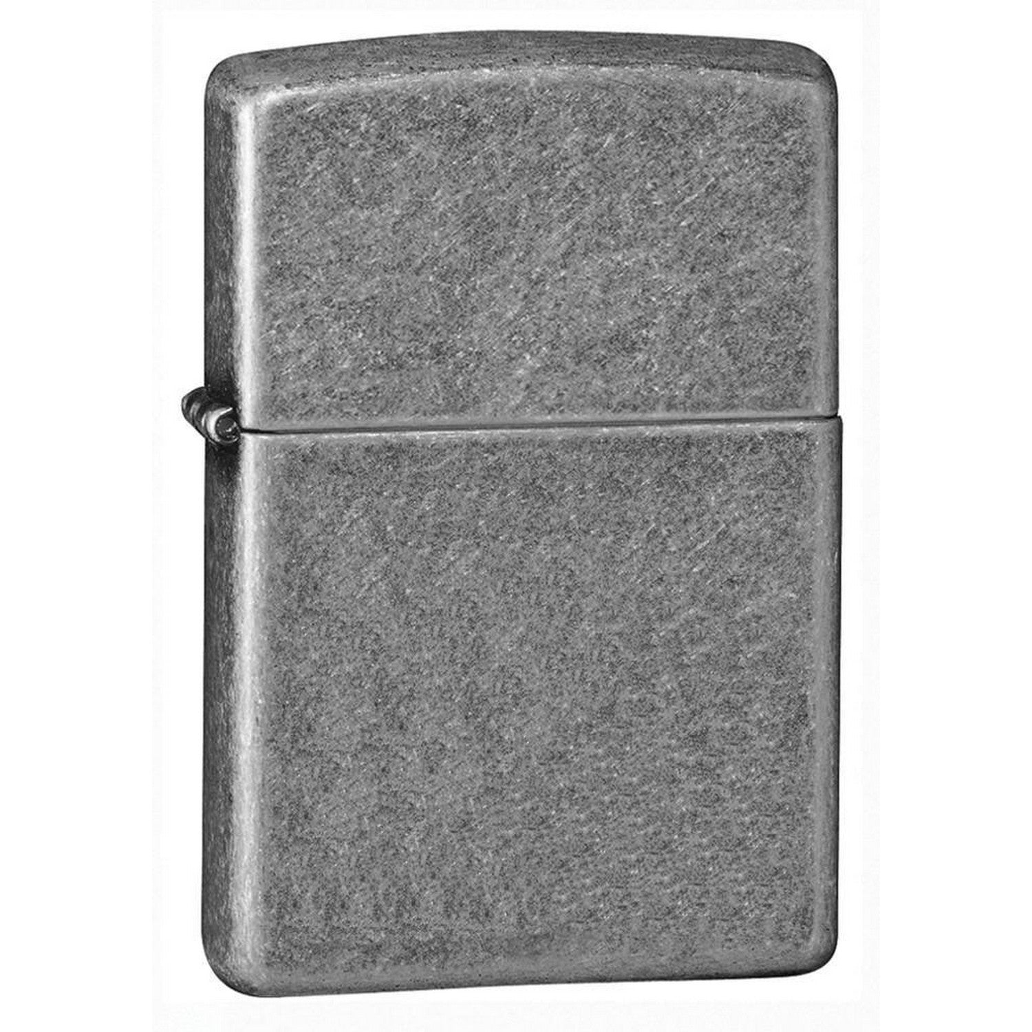 Zippo Classic Antique Silver Plate Flame Lighter