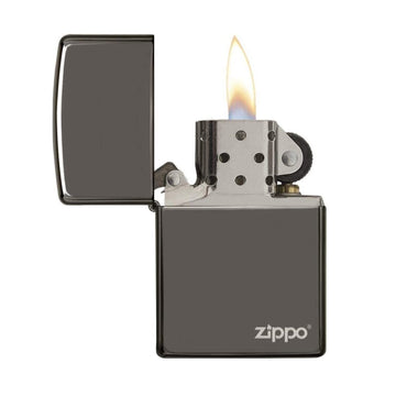 Zippo Lighter Classic Black Ice Laser Engraved