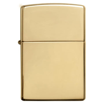 Zippo Lighter High Polish Brass Armor