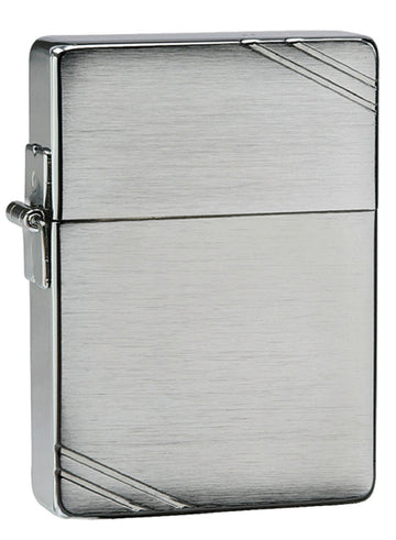 Zippo 1935 Replica Brushed Chrome Windproof Flame Lighter