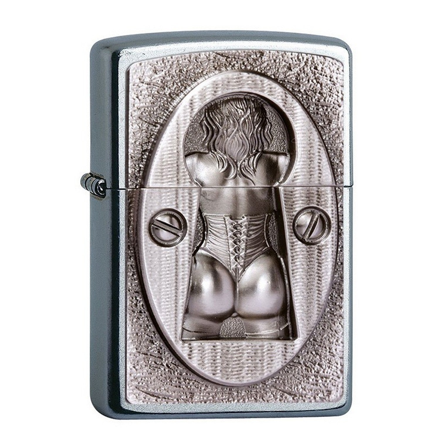 Zippo Keyhole Emblem Woman Design Lighter