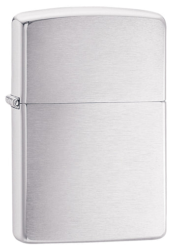 Zippo Classic Brushed Chrome Windproof Flame Lighter