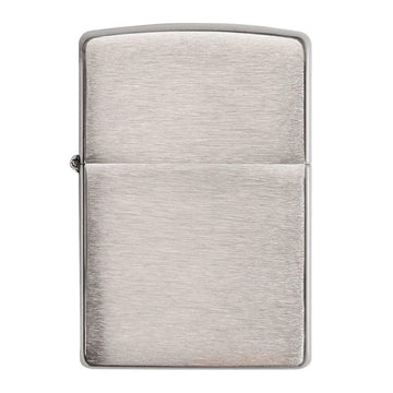 Zippo Classic Brushed Chrome Windproof Flame Lighter