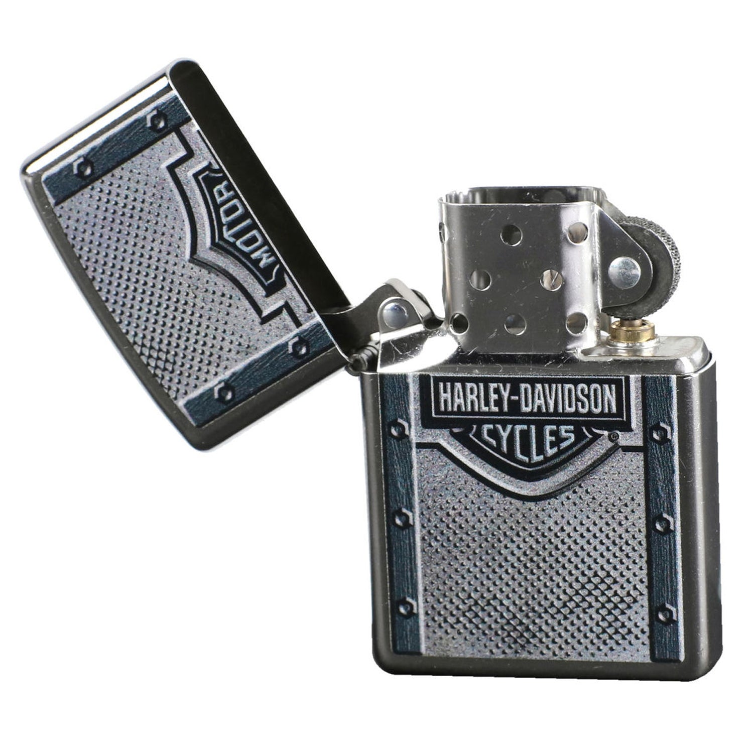 Zippo Harley-Davidson Silver Logo