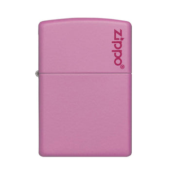 Matte Pink Classic Logo Zippo Genuine Lighter