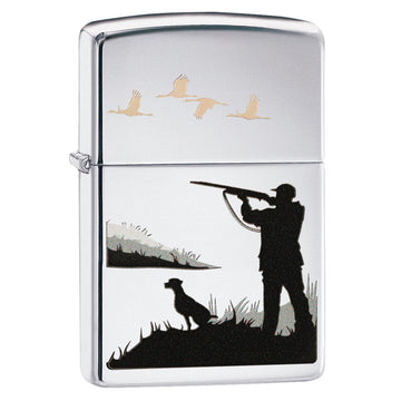 Zippo Hunter Dog And Ducks Lighter