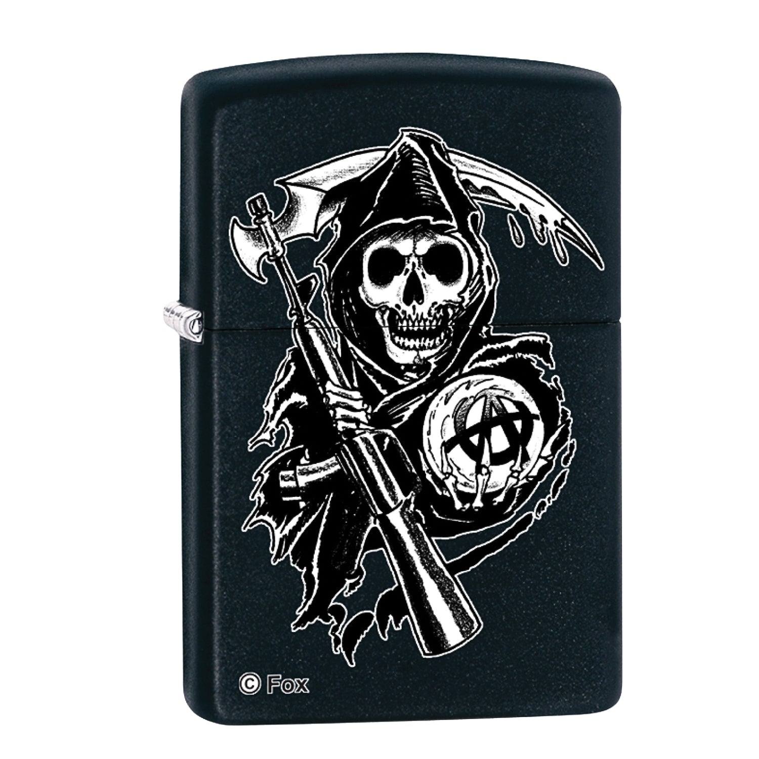 Zippo Sons Of Anarchy Black Windproof Flame Lighter