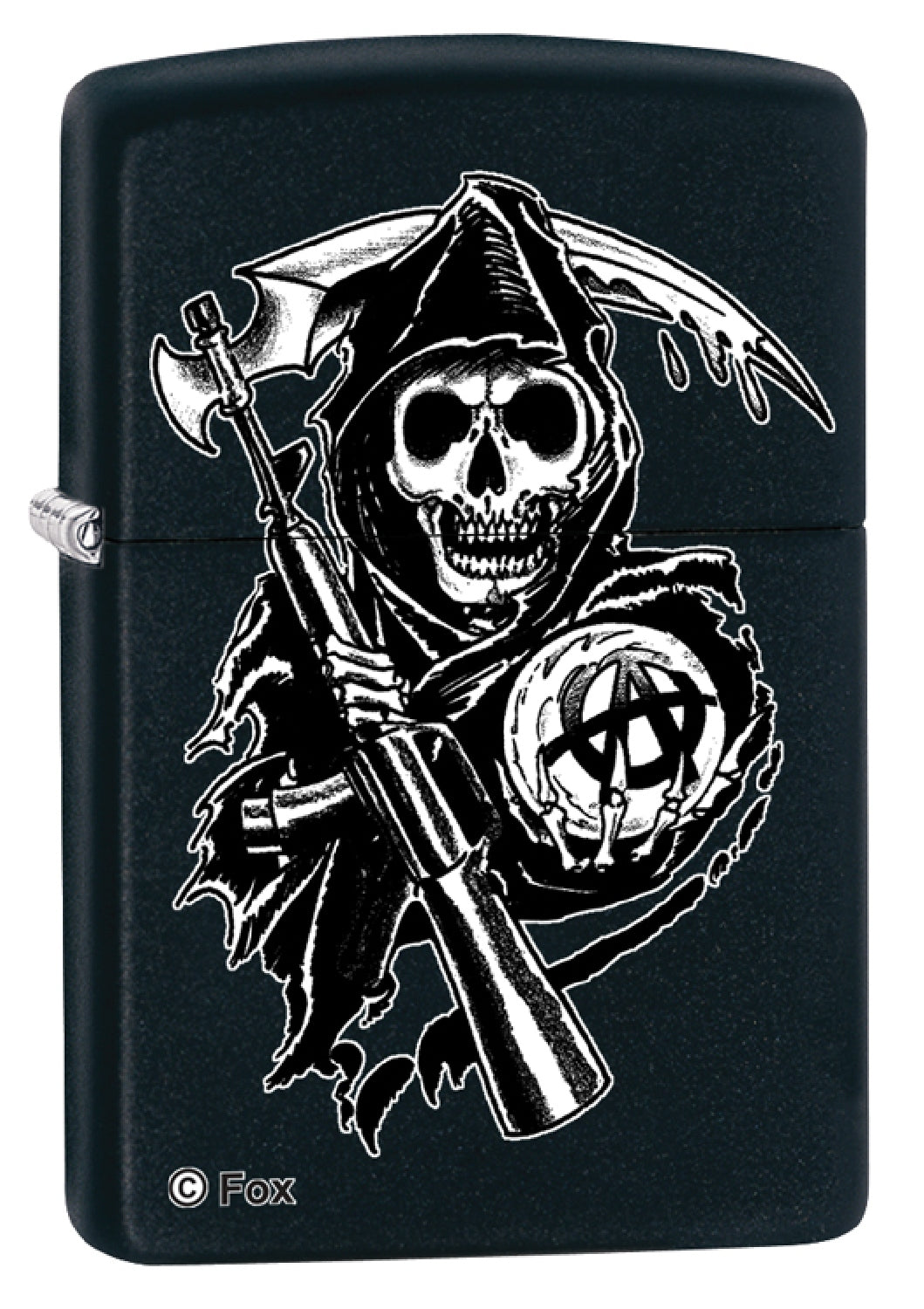 Zippo Sons Of Anarchy Black Windproof Flame Lighter