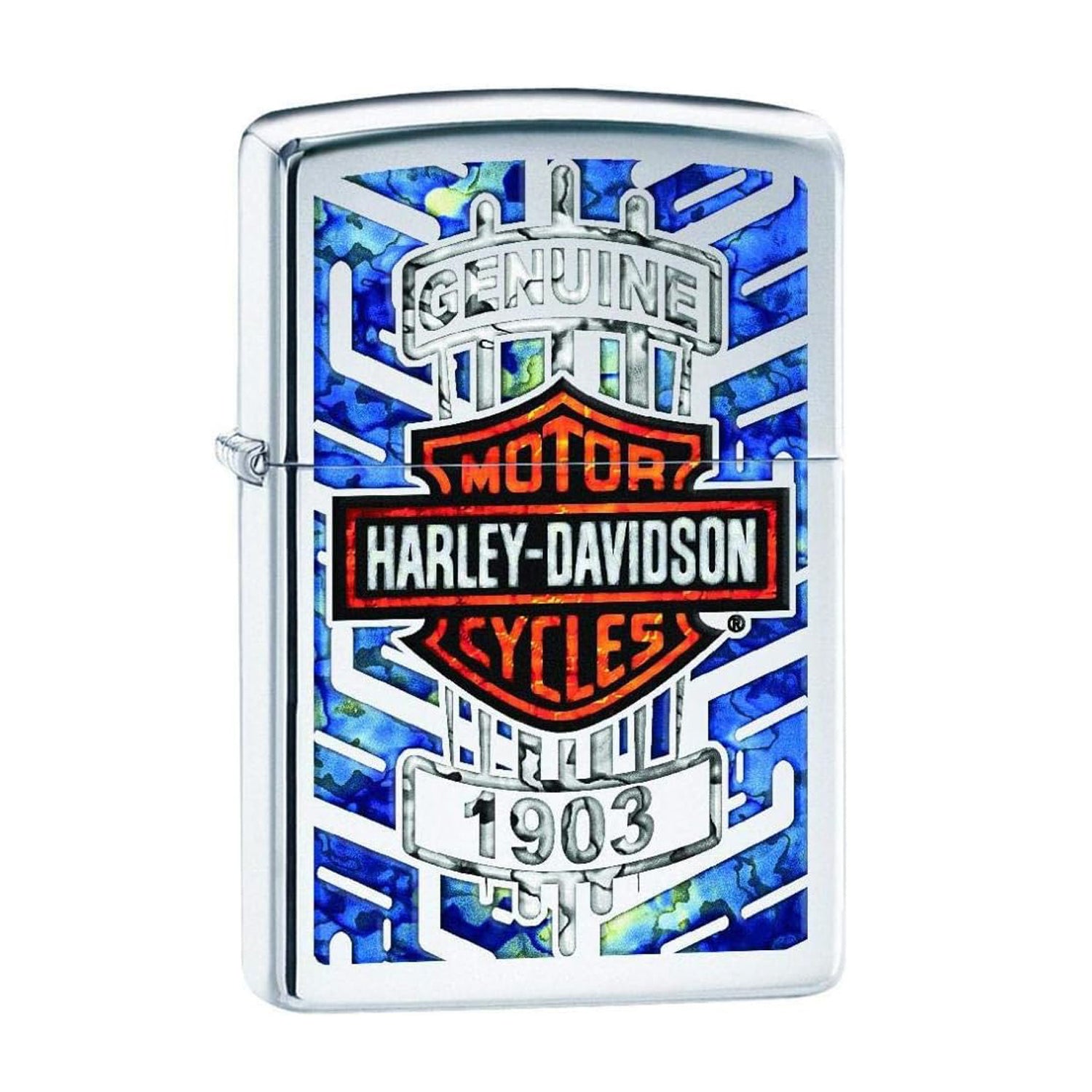 Zippo Harley-Davidson Colourful Chrome High Polish