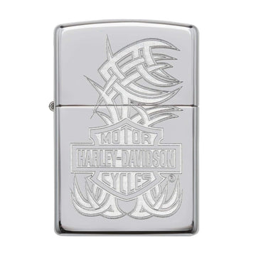 Zippo Harley-Davidson Edgy Swooping Accents