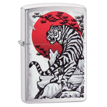Zippo Asian Tiger Design Lighter