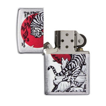Zippo Asian Tiger Design Lighter