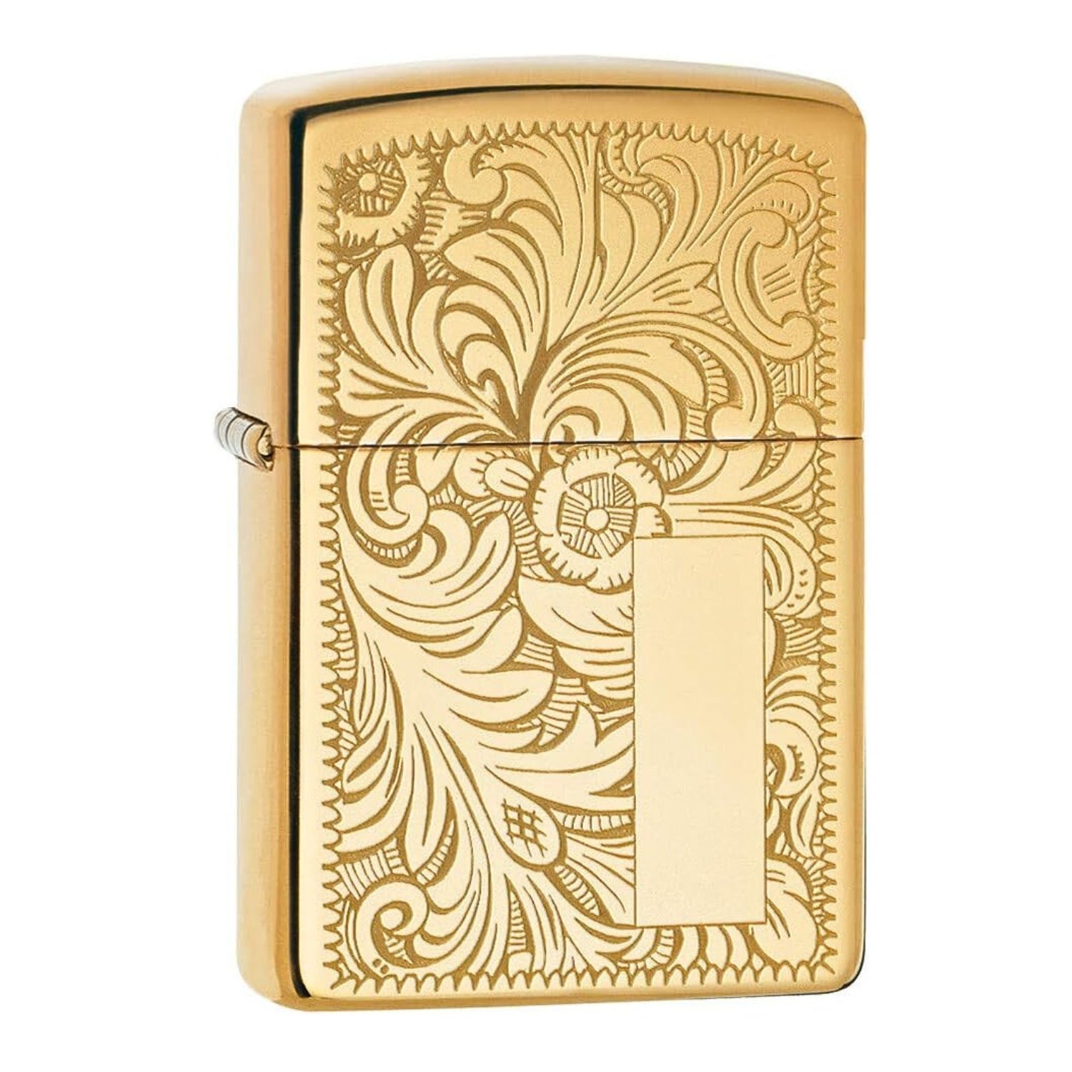 Zippo High Polish Brass Venetian Design Lighter