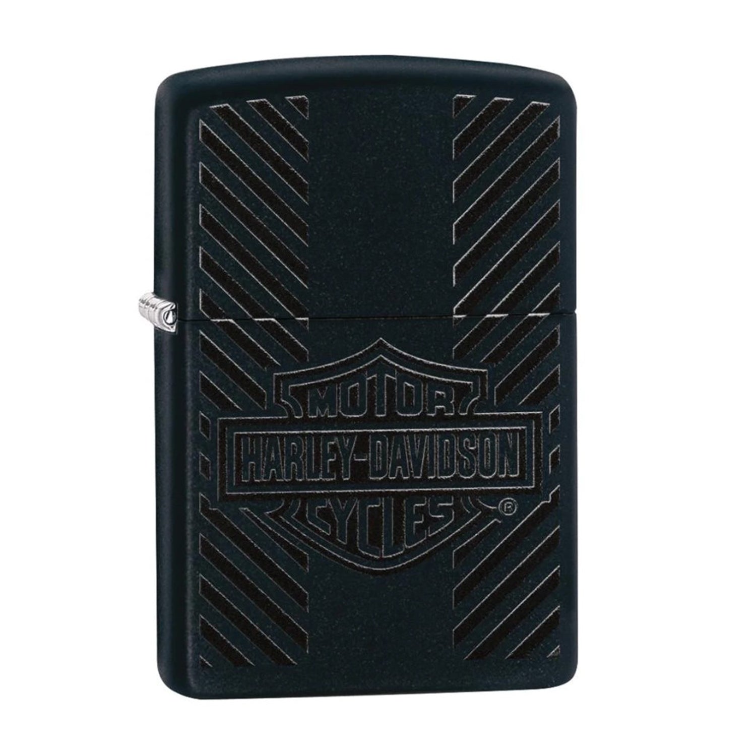 Zippo Harley-Davidson Matt Black Colour Image