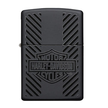 Zippo Harley-Davidson Matt Black Colour Image