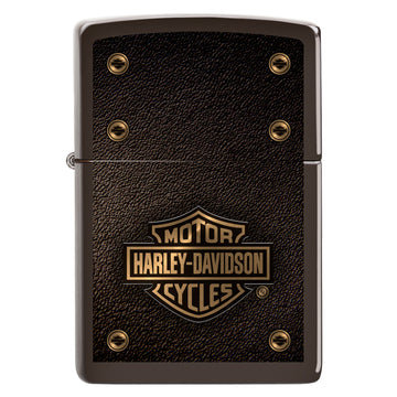 Zippo Harley Davidson Brown Lighter