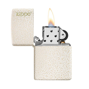 Zippo Lighter Classic Mercury Glass Zippo Logo