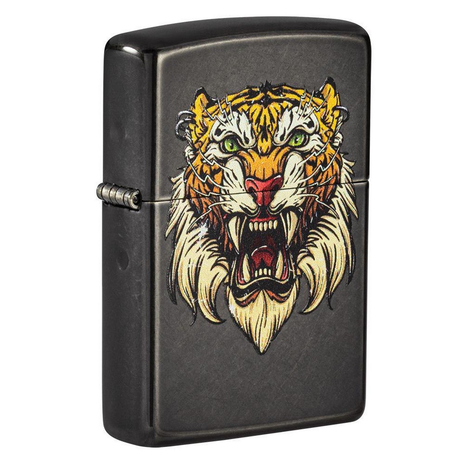 Zippo Sabretooth Tattoo Design Refillable Lighter