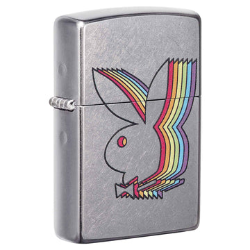 Zippo 207 Multicoloured Playboy Chrome Lighter