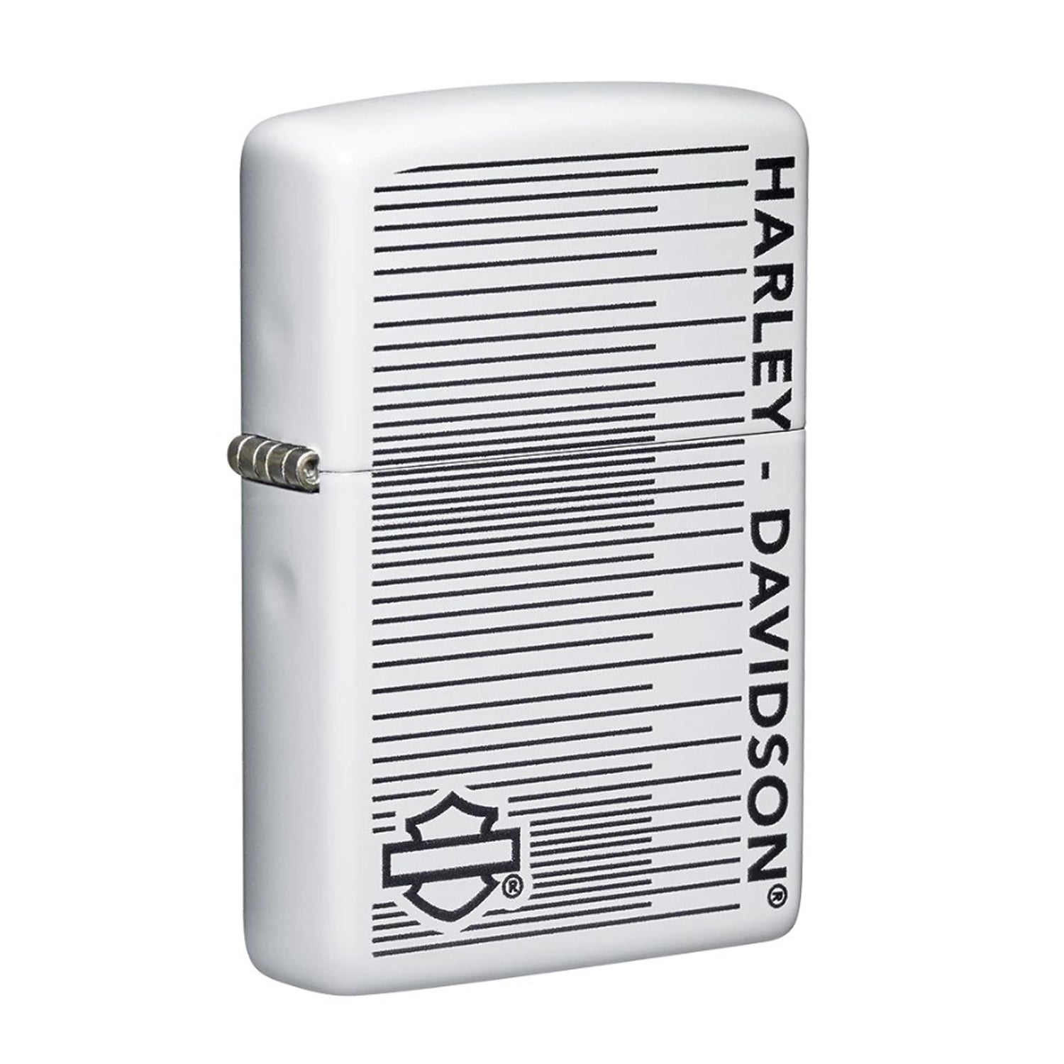 Zippo Harley-Davidson Matt White Tyre Track